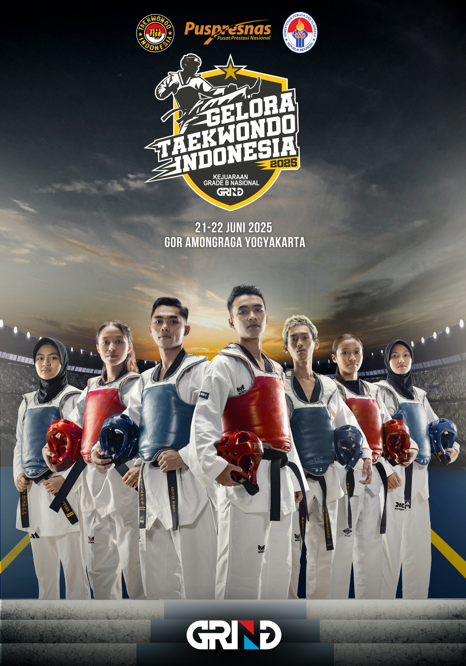 Panggung Juara Taekwondo Indonesia Taekwondo Indonesia Dojang bankidstckediri