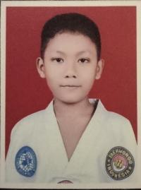 JUARA 1 POOMSAE PEMULA JUNIOR PUTRA Aswin daniswara